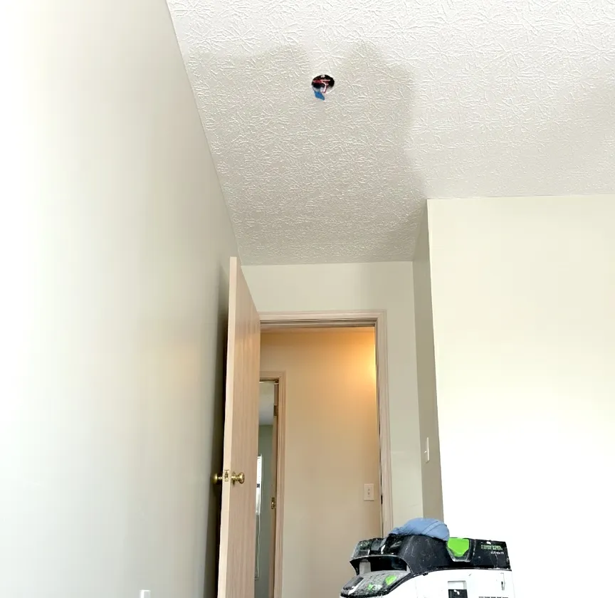 After drywall repair